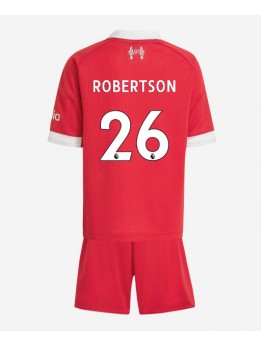 Detské Futbalové oblečenie Liverpool Andrew Robertson #26 2025-26 Krátky Rukáv - Domáci (+ trenírky)